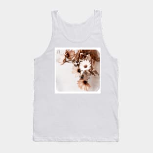 Flowers Art Poster Tank Top